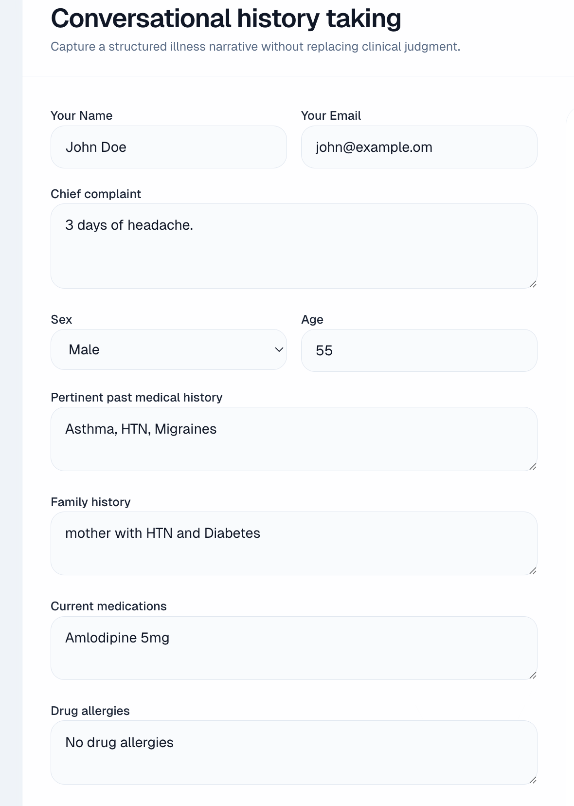 Application screenshot 3